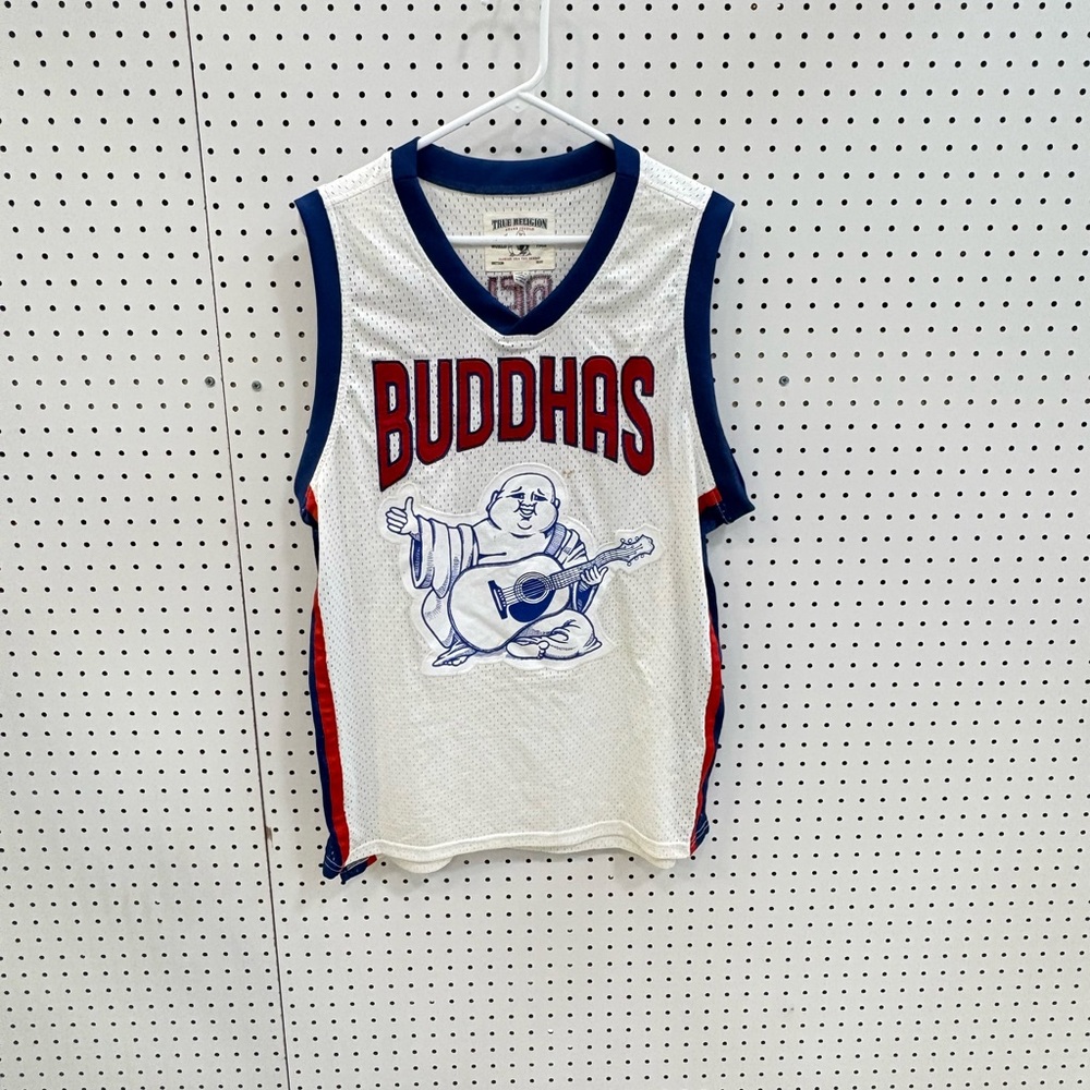 True Religion Basketball Jersey  size Large Nice piece